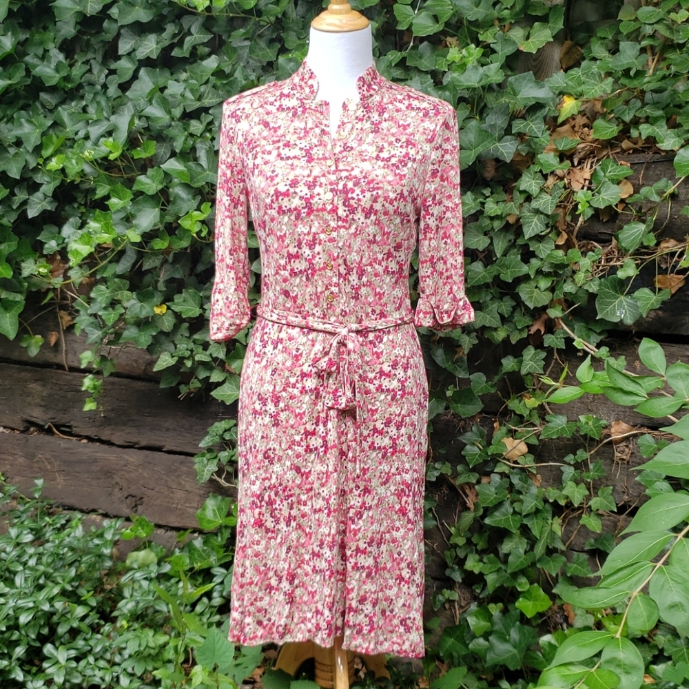 Tory Burch Floral Shirtdress